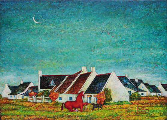 Попов-Масягин Владимир. В деревне 